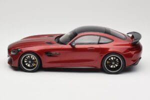 Mercedes AMG GT R C190 Jupiter Red Metallic Minichamps 1:18 155036027 Metall — bild 3 av 6