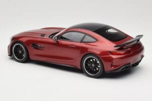 Mercedes AMG GT R C190 Jupiter Red Metallic Minichamps 1:18 155036027 Metall — bild 5 av 6