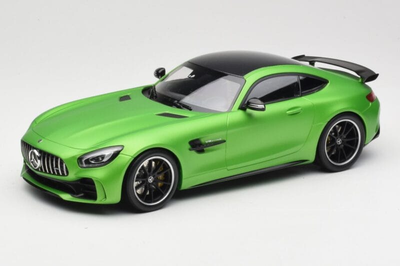Mercedes AMG GT R C190 Matt Grön Minichamps 1:18 155036020 Metall