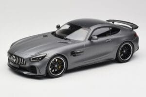Mercedes AMG GT R C190 Matt Grå Metallic Minichamps 1:18 155036026 Metall