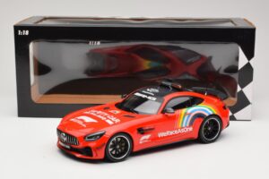 Mercedes AMG GT R C190 Safety Car F1 Mugello GP 2020 Minichamps 1:18 155036094 Metall — bild 6 av 6