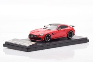 Mercedes AMG GT-R Metallic Röd Almost Real 1:43 420703 Metall — bild 2 av 4