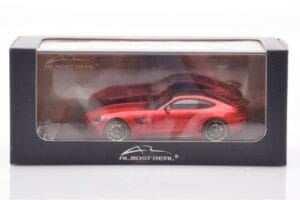 Mercedes AMG GT-R Metallic Röd Almost Real 1:43 420703 Metall — bild 4 av 4