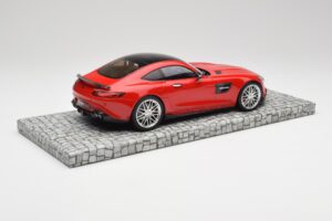 Mercedes Brabus AMG GT S C190 600 Mars Röd Minichamps 1:18 107032521 Metall — bild 2 av 6