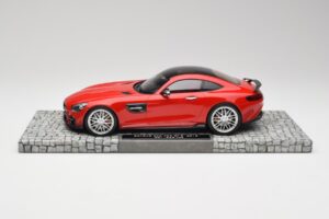Mercedes Brabus AMG GT S C190 600 Mars Röd Minichamps 1:18 107032521 Metall — bild 3 av 6