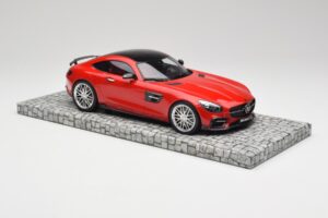 Mercedes Brabus AMG GT S C190 600 Mars Röd Minichamps 1:18 107032521 Metall — bild 4 av 6