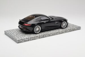 Mercedes Brabus AMG GT S C190 Obsidian Svart Minichamps 1:18 107032520 Metall — bild 2 av 6