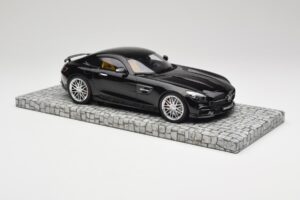 Mercedes Brabus AMG GT S C190 Obsidian Svart Minichamps 1:18 107032520 Metall — bild 4 av 6