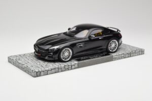 Mercedes Brabus AMG GT S C190 Obsidian Svart Minichamps 1:18 107032520 Metall