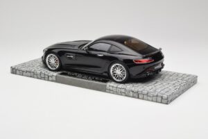 Mercedes Brabus AMG GT S C190 Obsidian Svart Minichamps 1:18 107032520 Metall — bild 5 av 6