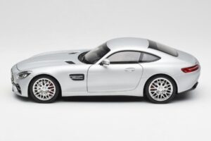 Mercedes AMG GT S C190 Designo Iridium Silver Magno Norev 1:18 B66960485 Metall — bild 4 av 8
