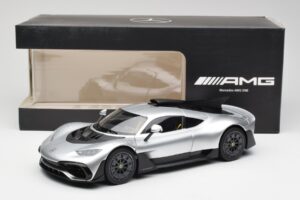 Mercedes AMG One Hightech Silver NZG 1:18 B66961043 Metall — bild 8 av 8
