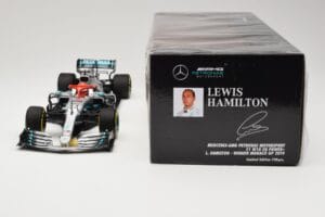 Mercedes AMG Petronas Motorsport W10 #44 L. Hamilton Winner Monaco GP 2019 Minichamps 1:18 110190644 Metall — bild 6 av 6