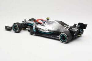 Mercedes AMG Petronas W10 #77 V. Bottas 3rd Place Monaco GP 2019 Minichamps 1:18 110190677 Metall — bild 5 av 6