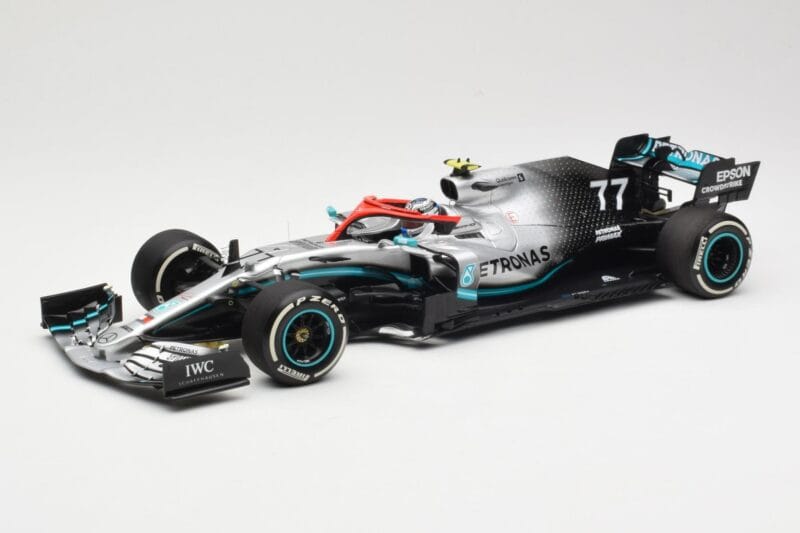 Mercedes AMG Petronas W10 #77 V. Bottas 3rd Place Monaco GP 2019 Minichamps 1:18 110190677 Metall