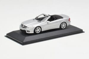 Mercedes AMG SL63 R230 Silver Wheels Type 2 Minichamps 1:43 SL63001 Metall — bild 2 av 4