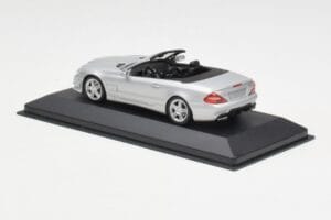 Mercedes AMG SL63 R230 Silver Wheels Type 2 Minichamps 1:43 SL63001 Metall — bild 3 av 4