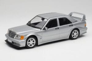 Mercedes 190E W201 2.5-16 EVO 2 Astral Silver Metallic Minichamps 1:18 155036101 Metall