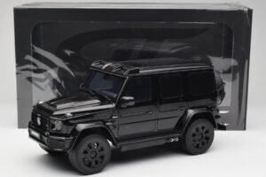 Mercedes Brabus G800 W463 4x4 Obsidian Svart GT Spirit 1:18 GT500 Resin — bild 6 av 6