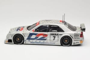 Mercedes C-Class W202 #7 K. Ludwig AMG-Mercedes Team Zakspeed DTM 1994 UT Models 1:18 180943307 Metall — bild 4 av 8