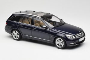 Mercedes C-Class S204 T-Modell Tanzanite Blå AUTOart 1:18 B66962352 Metall — bild 6 av 8