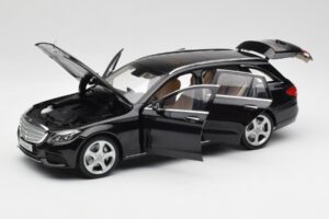 Mercedes C-Class S205 T-Modell Svart Norev 1:18 B66960259 Metall — bild 2 av 8
