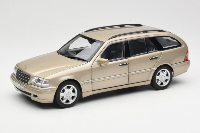 Mercedes C-Class T-Model W202 Smoke Silver Norev 1:18 183388 Metall