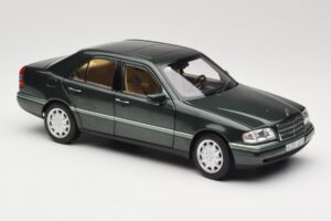 Mercedes C-Class W202 Malachite Green Norev 1:18 183372 Metall — bild 4 av 8