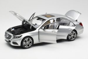 Mercedes C-Class W205 Iridium Silver Metallic Norev 1:18 B66960253 Metall — bild 2 av 8