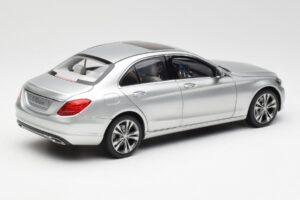 Mercedes C-Class W205 Iridium Silver Metallic Norev 1:18 B66960253 Metall — bild 3 av 8