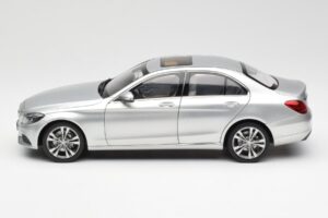 Mercedes C-Class W205 Iridium Silver Metallic Norev 1:18 B66960253 Metall — bild 4 av 8
