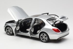 Mercedes C-Class W205 Iridium Silver Metallic Norev 1:18 B66960253 Metall — bild 5 av 8