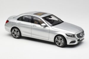 Mercedes C-Class W205 Iridium Silver Metallic Norev 1:18 B66960253 Metall — bild 6 av 8