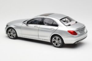Mercedes C-Class W205 Iridium Silver Metallic Norev 1:18 B66960253 Metall — bild 7 av 8