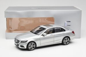Mercedes C-Class W205 Iridium Silver Metallic Norev 1:18 B66960253 Metall — bild 8 av 8