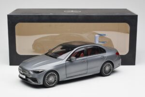 Mercedes C-Class W206 Designo Selenite Grå Magno NZG 1:18 B66960638 Metall — bild 2 av 8