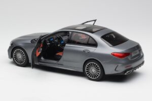 Mercedes C-Class W206 Designo Selenite Grå Magno NZG 1:18 B66960638 Metall — bild 7 av 8