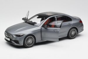 Mercedes C-Class W206 Designo Selenite Grå Magno NZG 1:18 B66960638 Metall — bild 8 av 8