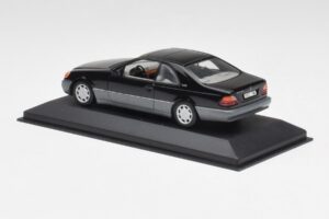Mercedes C140 600 SEC Svart Minichamps 1:43 32600 Metall — bild 3 av 4