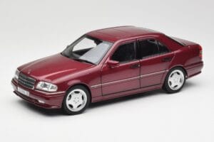 Mercedes AMG C36 W202 Almandine Röd Norev 1:18 B66040706 Metall