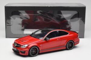 Mercedes AMG C63 W204 Edition 507 Röd GT Spirit 1:18 GT920 Resin — bild 5 av 5
