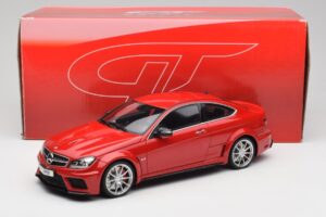 Mercedes AMG C63 W204 Röd 2nd Choice GT Spirit 1:18 GT065-D1 Resin — bild 6 av 6