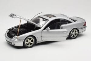 Mercedes CL500 C215 Lorinser Silver Metallic AUTOart 1:18 70121 Metall — bild 2 av 8