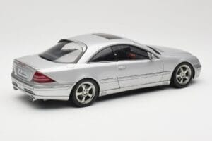 Mercedes CL500 C215 Lorinser Silver Metallic AUTOart 1:18 70121 Metall — bild 3 av 8