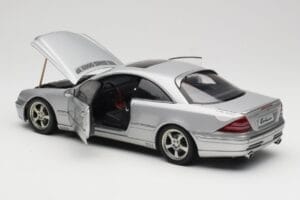 Mercedes CL500 C215 Lorinser Silver Metallic AUTOart 1:18 70121 Metall — bild 5 av 8