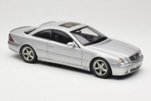 Mercedes CL500 C215 Lorinser Silver Metallic AUTOart 1:18 70121 Metall — bild 6 av 8