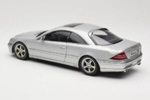 Mercedes CL500 C215 Lorinser Silver Metallic AUTOart 1:18 70121 Metall — bild 7 av 8