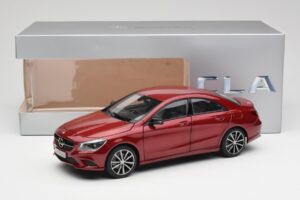 Mercedes CLA C117 Designo Patagonia Röd Metallic Norev 1:18 B66960131 Metall — bild 8 av 8