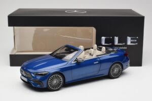 Mercedes CLE Cabriolet A236 Blå Norev 1:18 B66960653 Metall — bild 9 av 9