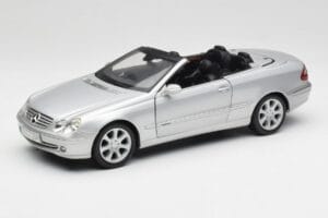 Mercedes CLK 500 Cabriolet Elegance A209 Silver Kyosho 1:18 B66962172 Metall
